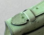 Hermes Kelly1 Mini 22 South African ostrich skin - Image 7