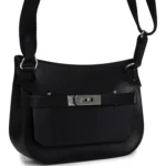 Hermes Jypsiere Mini Black Evergrain Palladium Hardware - Image 2
