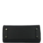 Hermes Shoulder Birkin Light 29 Black Swift and Bleu Indigo Denim Gold Hardware - Image 6