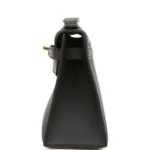 Hermes Kelly Pochette Black Swift Gold Hardware - Image 3