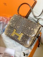 Herm&egrave;s Constance 24 Lizard Leather Custom - Image 3
