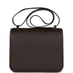 Hermes Constance 24 Chocolate Epsom Palladium Hardware - Image 4