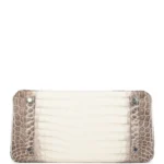 Hermes Birkin 30 Himalaya Niloticus Crocodile Palladium Hardware - Image 6