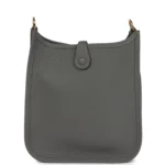 Hermes Evelyne TPM Gris Meyer Clemence Gold Hardware - Image 4