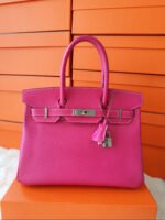 Herm&egrave;s Birkin 25-30 Rose Bonbon EPSON custom
