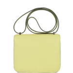 Hermes Constance 18 Jaune Bourgeon Chevre Palladium Hardware - Image 4