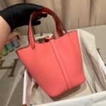 Hermes Picotin Basket with Touch Crocodile Handle - Image 3