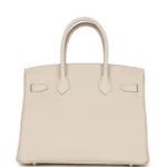 Hermes Birkin 30 Craie Togo Palladium Hardware - Image 5