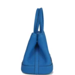 Hermes Garden Party Neo 23 Bleu Hydra Negonda Palladium Hardware - Image 3