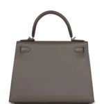 Hermes Kelly Sellier 28 Etain Epsom Palladium Hardware - Image 4