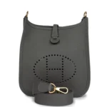 Hermes Evelyne TPM Gris Meyer Clemence Gold Hardware