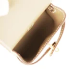 Hermes Kelly Festival Bag Charm Etoupe Swift Gold Hardware - Image 7