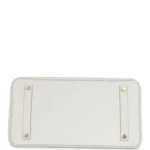 Hermes Birkin 35 Gris Pale Togo Gold Hardware - Image 6