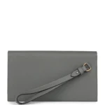 Hermes Kelly Pocket Long Wallet Gris Meyer Madame Gold Hardware - Image 4