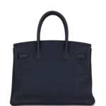 Hermes Birkin 30 Bleu Nuit Togo Rose Gold Hardware - Image 4