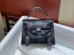 Herm&egrave;s Kellly doll bag  crocodile leather custom
