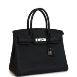 Hermes Birkin 30 Black Togo Palladium Hardware - Image 2