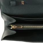 Hermes Constance Wallet To Go Vert Mangrove Evercolor Gold Hardware - Image 9