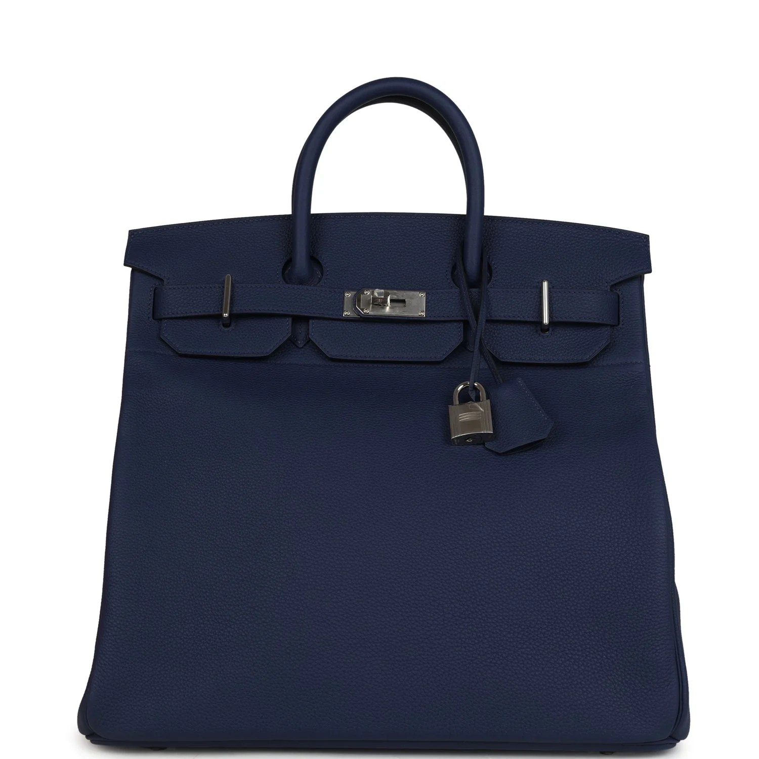0EBFCD53-DDA0-A913-B986-C65765AA58CA.webp Hermes HAC Birkin 40 Bleu Saphir Togo Palladium Hardware - Image 1