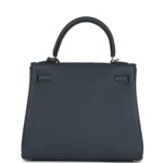 Hermes Kelly Retourne 25 Gris Misty Togo Permabrass Hardware - Image 5