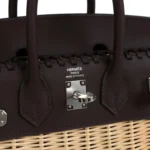 Hermes Picnic Birkin 25 Rouge Sellier Swift Palladium Hardware - Image 7
