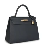 Hermes Kelly Sellier 28 Ardoise Epsom Permabrass Hardware - Image 2