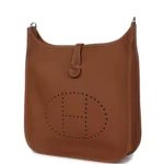 Hermes Evelyne III PM Gold Clemence Palladium Hardware - Image 3