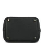 Hermes Picotin Lock 18 Black Clemence Gold Hardware - Image 6