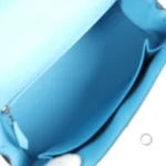 Hermes Kelly Sellier 25 Celeste Epsom Palladium Hardware - Image 8