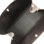 Hermes Garden Party 30 Ebene Toile Officier Canvas and Negonda Palladium Hardware - Image 7