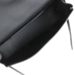 Hermes Kelly Moove Black Swift Palladium Hardware - Image 10