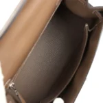 Hermes Kelly Sellier 25 Etoupe Tadelakt Palladium Hardware - Image 8