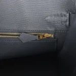 Hermes Birkin 30 Ardoise Togo Gold Hardware - Image 9