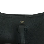 Hermes Evelyne TPM Vert Fonce Clemence Gold Hardware - Image 7
