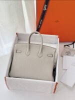 Herm&egrave;s Birkin 25-30 Glacier White TOGO Custom - Image 7
