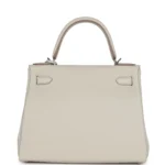 Hermes Kelly Retourne 28 Beton Togo Palladium Hardware - Image 4