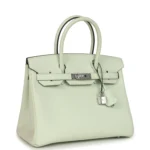 Hermes Birkin 30 Vert Fizz Epsom Palladium Hardware - Image 2