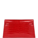 Hermes Kelly Elan Braise Shiny Porosus Crocodile Gold Hardware - Image 4