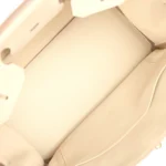 Hermes Birkin 35 Craie Togo Gold Hardware - Image 8