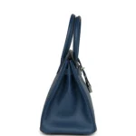 Hermes Birkin 30 Deep Bleu Epsom Palladium Hardware - Image 3