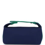 Hermes Bride-A-Brac Case PM Marine Canvas Palladium Hardware - Image 4