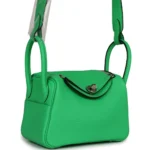 Hermes Mini Lindy Vert Comics Clemence Palladium Hardware - Image 2