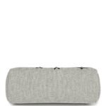 Hermes Herbag Zip 31 PM Hobnailed Black and Ecru Printed H Plume Canvas and Vache Hunter Palladium Hardware - Image 6