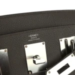 Hermes HAC A Dos PM Backpack Etain Togo Palladium Hardware - Image 8
