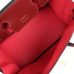 Hermes Birkin 30 Rouge H Verso Sombrero and Clemence Touch Gold Hardware - Image 8