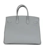 Hermes Birkin 35 Bleu Glacier Togo Gold Hardware - Image 4