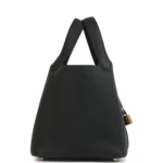Hermes Picotin Lock 18 Black Clemence Gold Hardware - Image 3