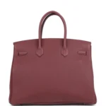Hermes Birkin 35 Rouge H Togo Gold Hardware - Image 4