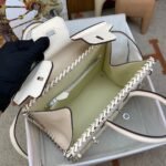Herm&egrave;s Picnic Sellier Birkin 25 Palladium Hardware customization - Image 6