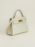 Hermes Kelly2 Mini 19 South African ostrich skin - Image 2